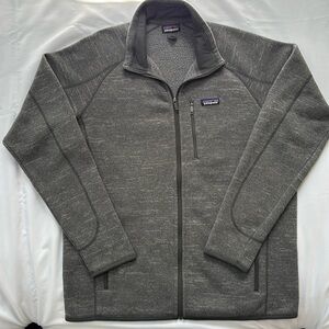 Patagonia Men's Better Sweater® Fleece Stylish, Comfortable Gray Jacket Size XXL